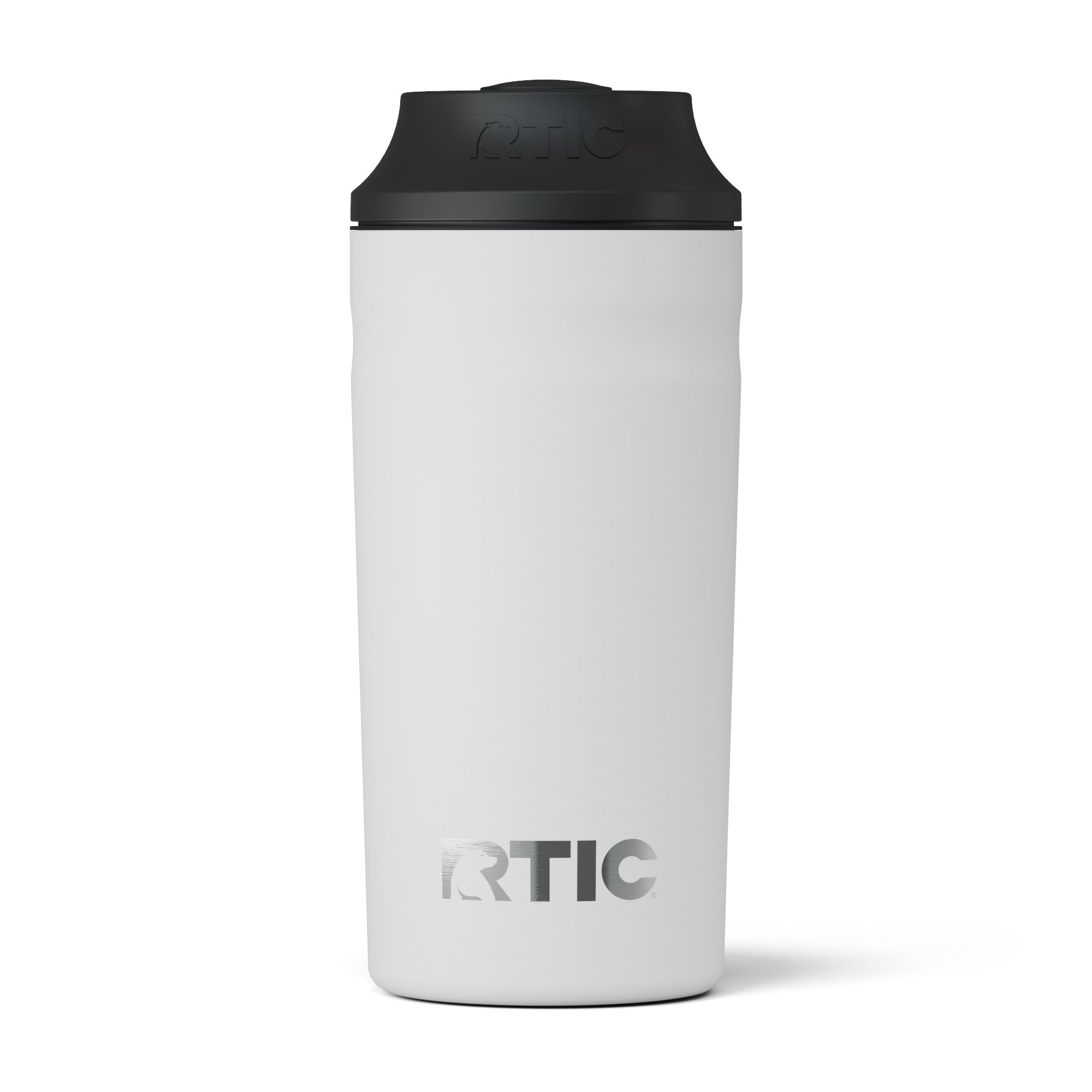 Custom White RTIC All-in-One Can Chiller, personalized by SanCanDo Swag in Argyle, TX