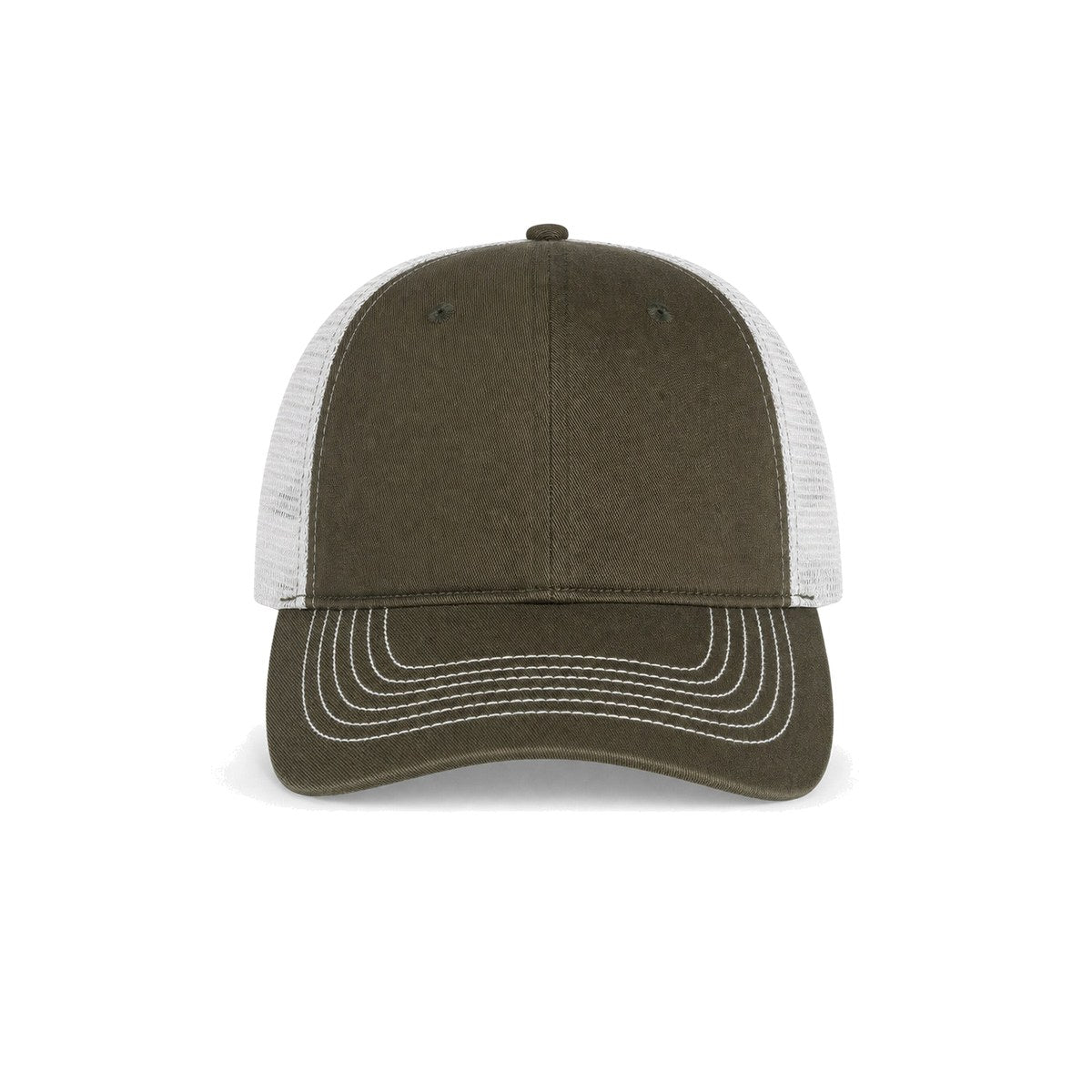 Army/ White | Front | hat_front