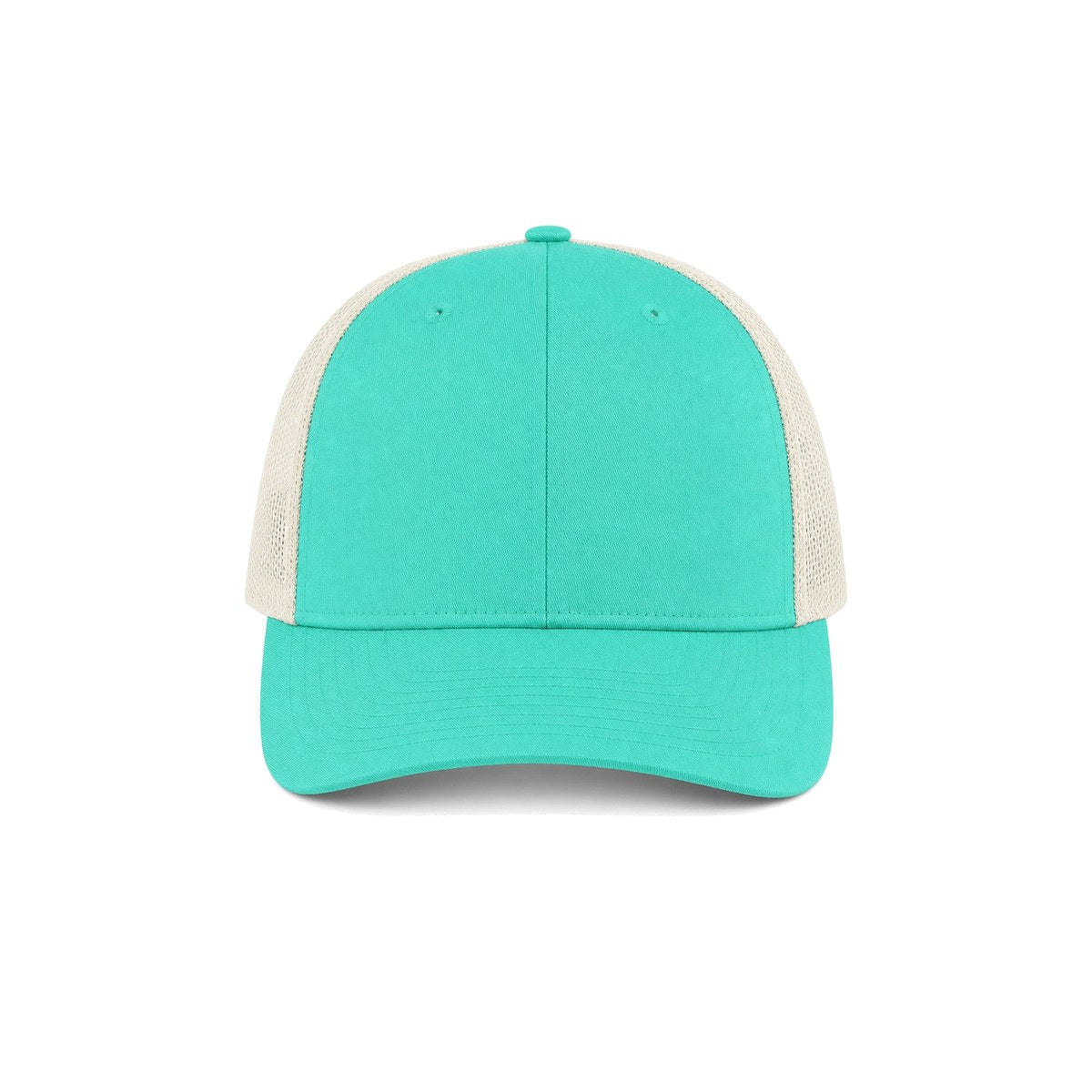 Bright Seafoam/ Ecru | Card | hat_card