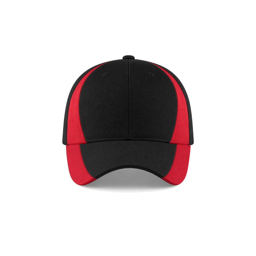 Black/ True Red | Front | hat_front