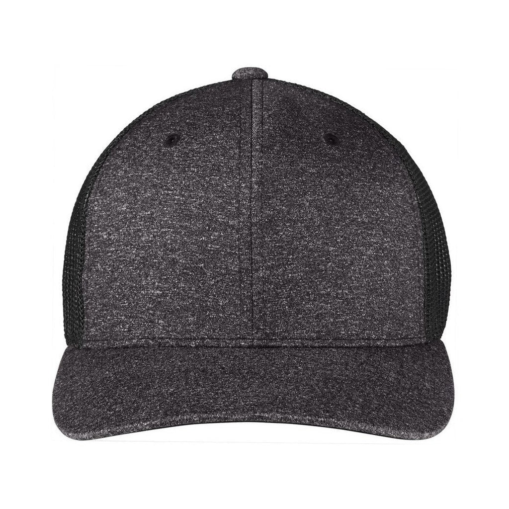 Black/ Dark Charcoal Heather | Front | hat_front