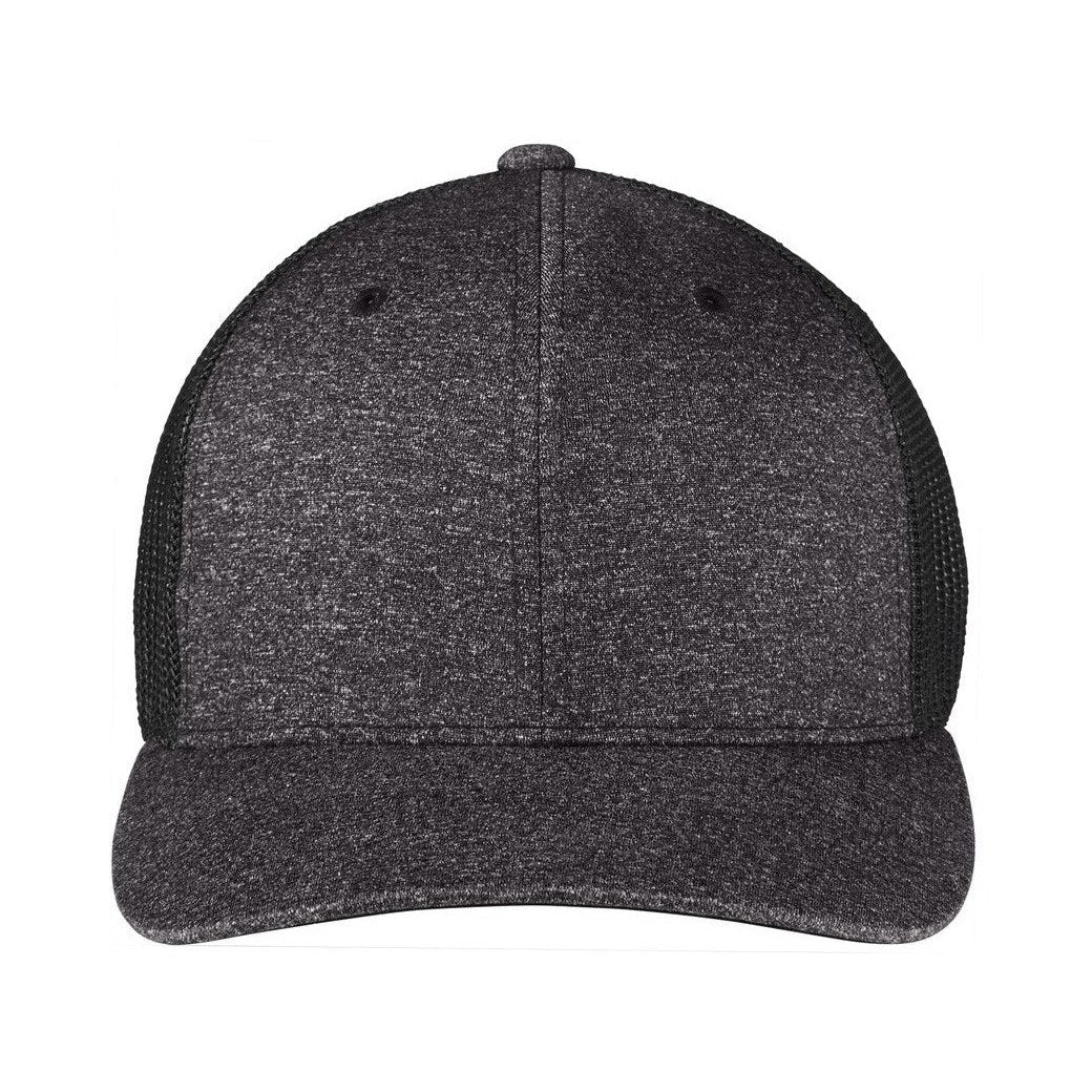 Black/ Dark Charcoal Heather | Front | hat_front