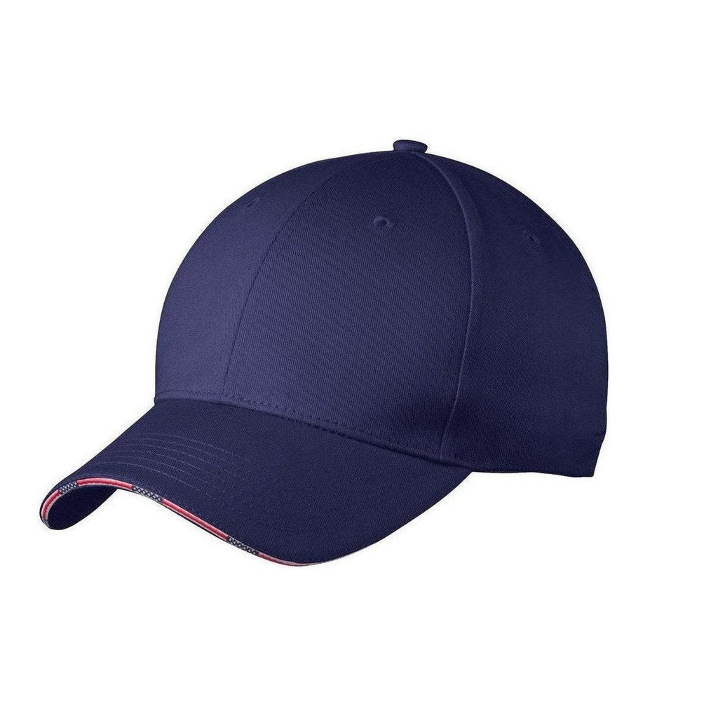Custom Blue Crush Americana Flag Sandwich Cap C829, personalized by SanCanDo Swag in Argyle, TX