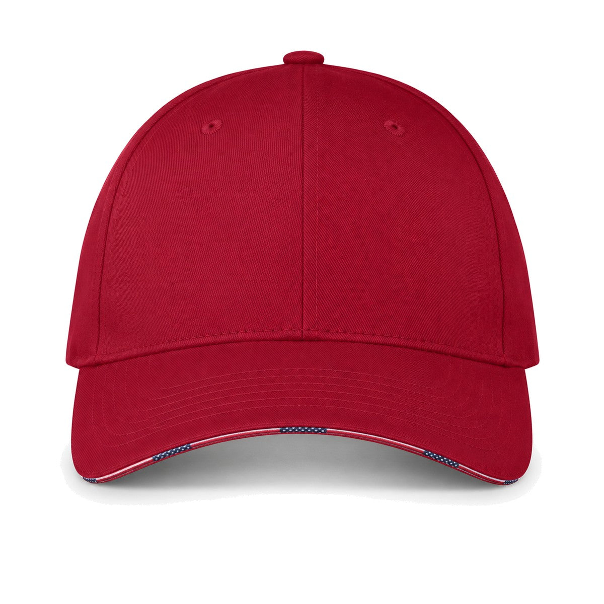 Deep Red | Front | hat_front