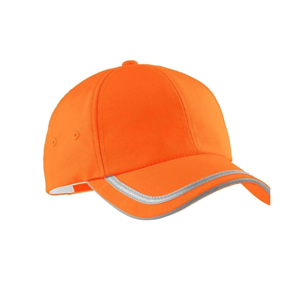 Custom Safety  Orange Enhanced Visibility Cap C836, personalized by SanCanDo Swag in Argyle, TX