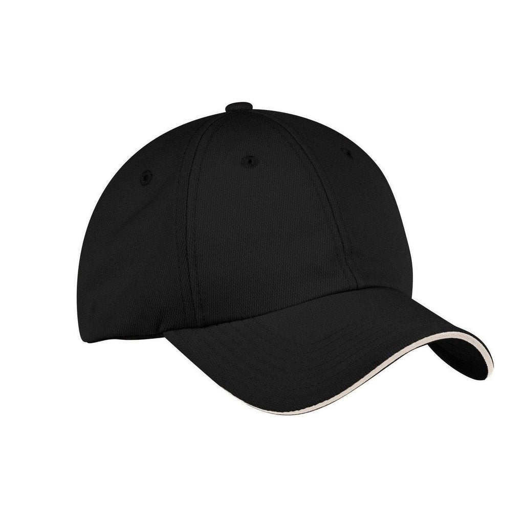 Custom Black/ Stone Dry Zone Cap C838, personalized by SanCanDo Swag in Argyle, TX