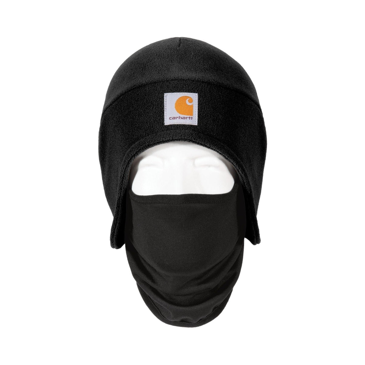Custom Black Fleece 2-In-1 Headwear CTA202, personalized by SanCanDo Swag in Argyle, TX