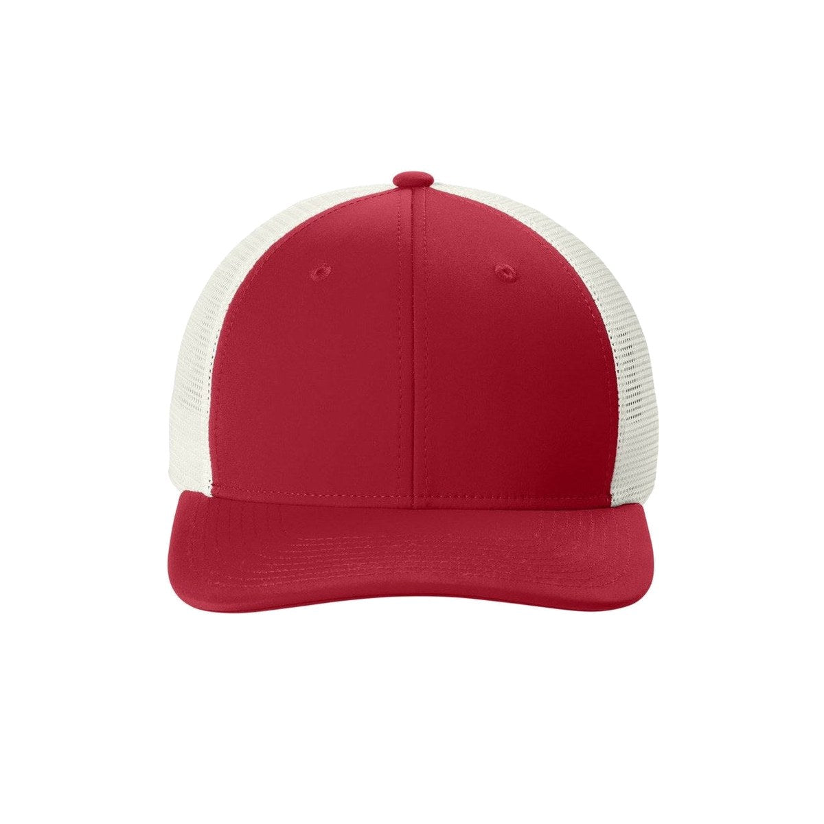 Deep Red/ White | Front | hat_front