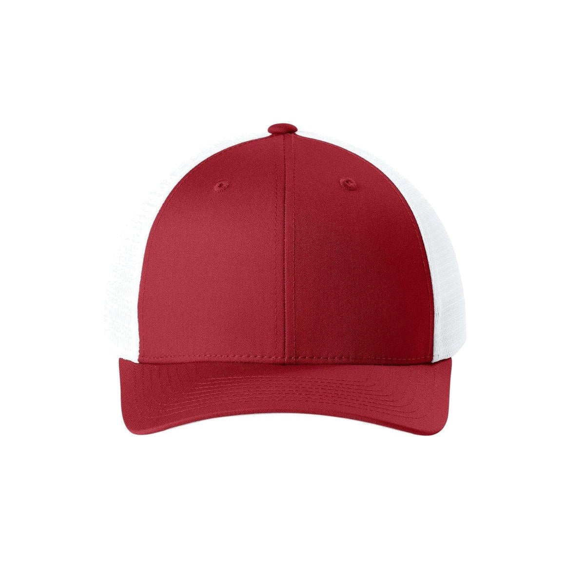 Deep Red/ White | Front | hat_front