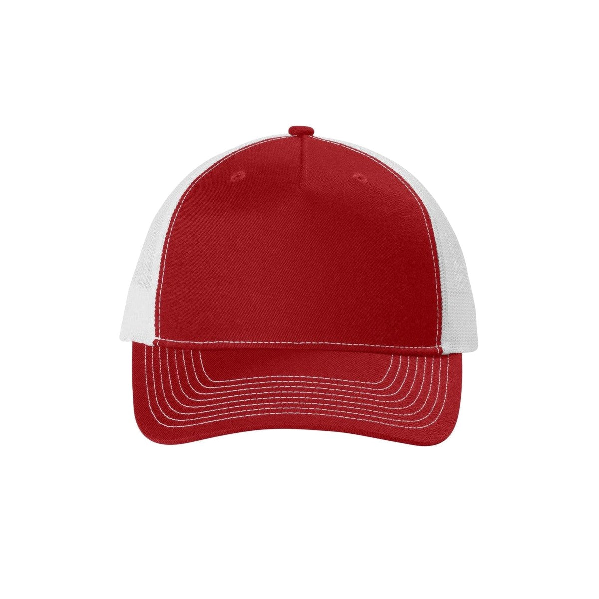 Flame Red/ White | Front | hat_front