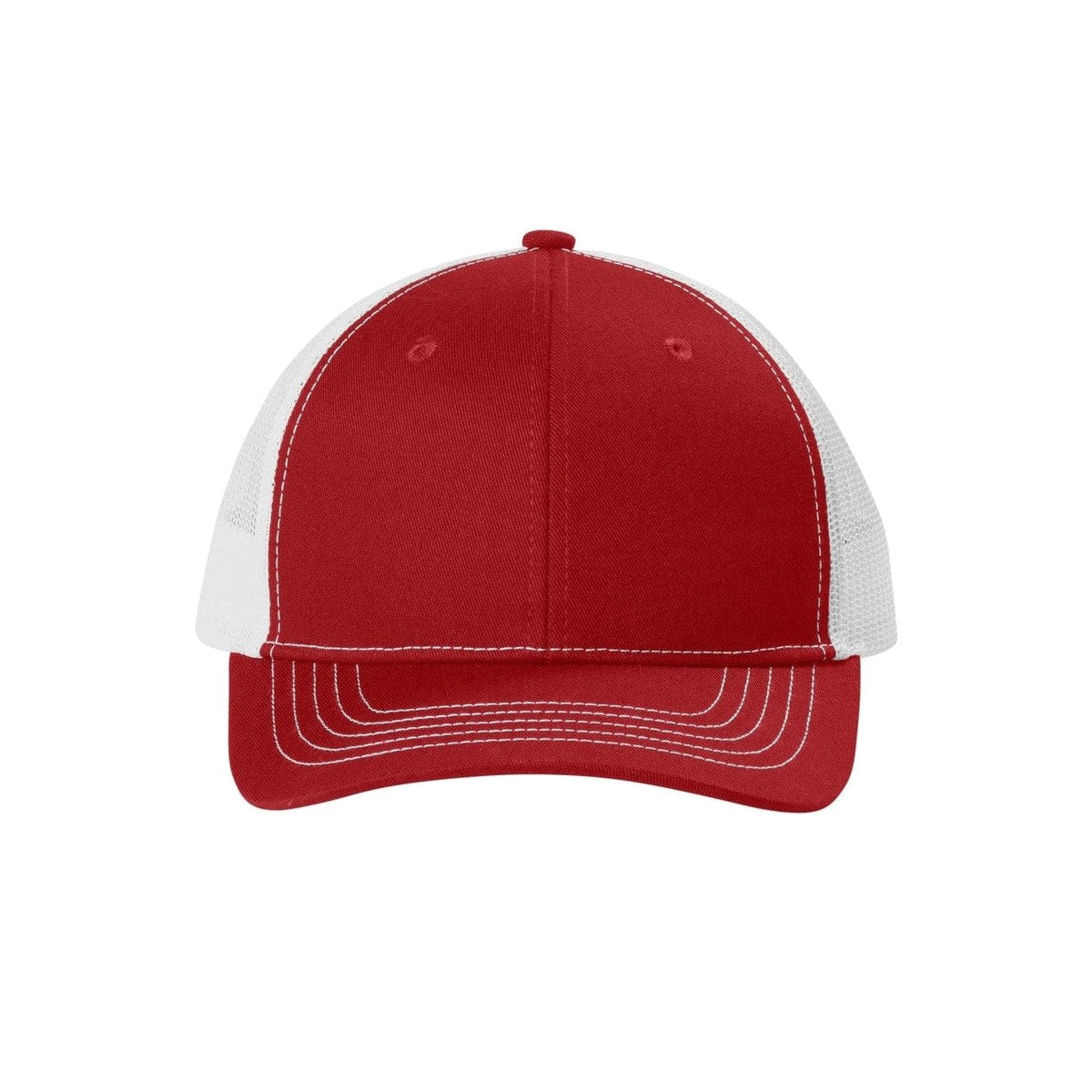 Flame Red/ White | Front | hat_front