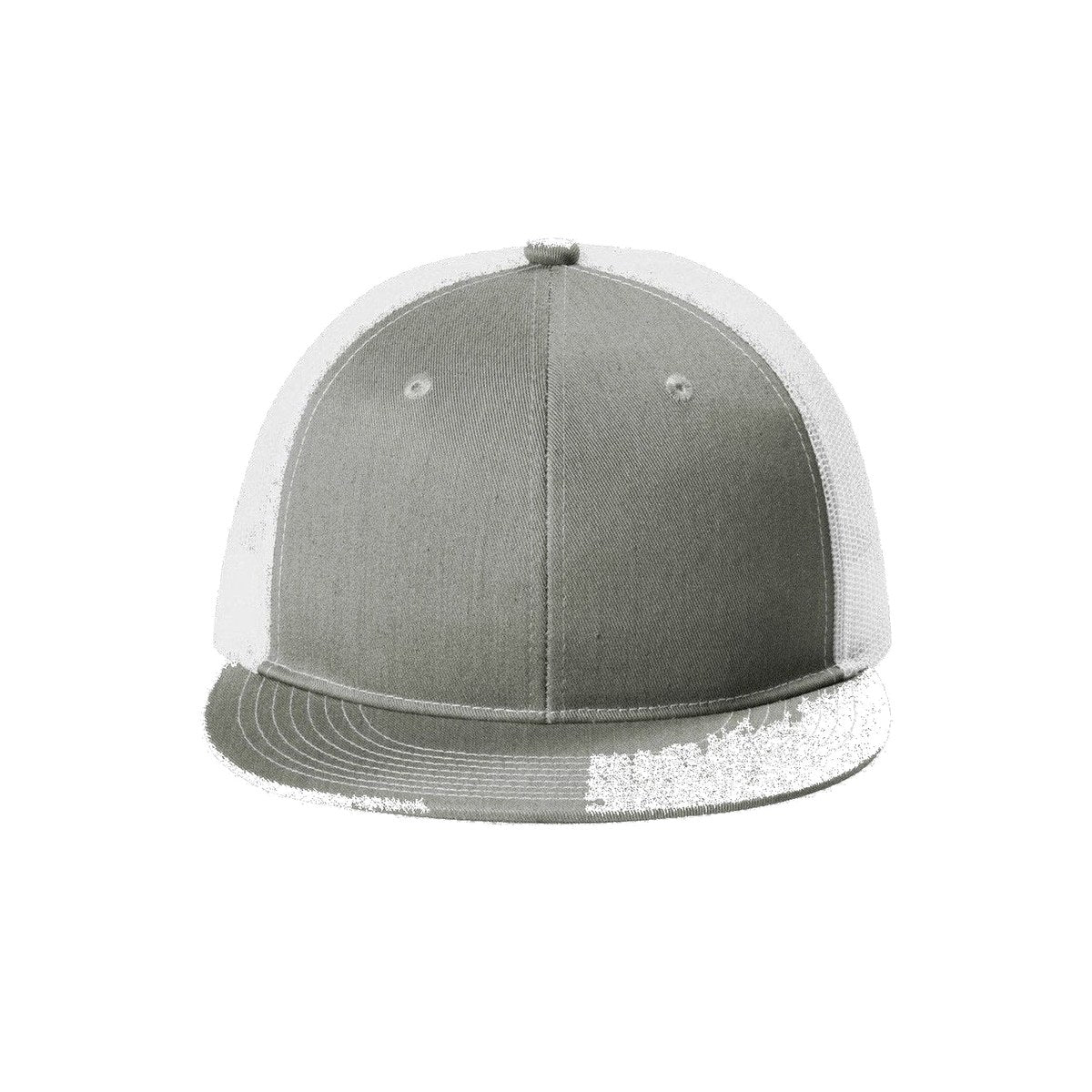 Heather Grey/ White | Front | hat_front