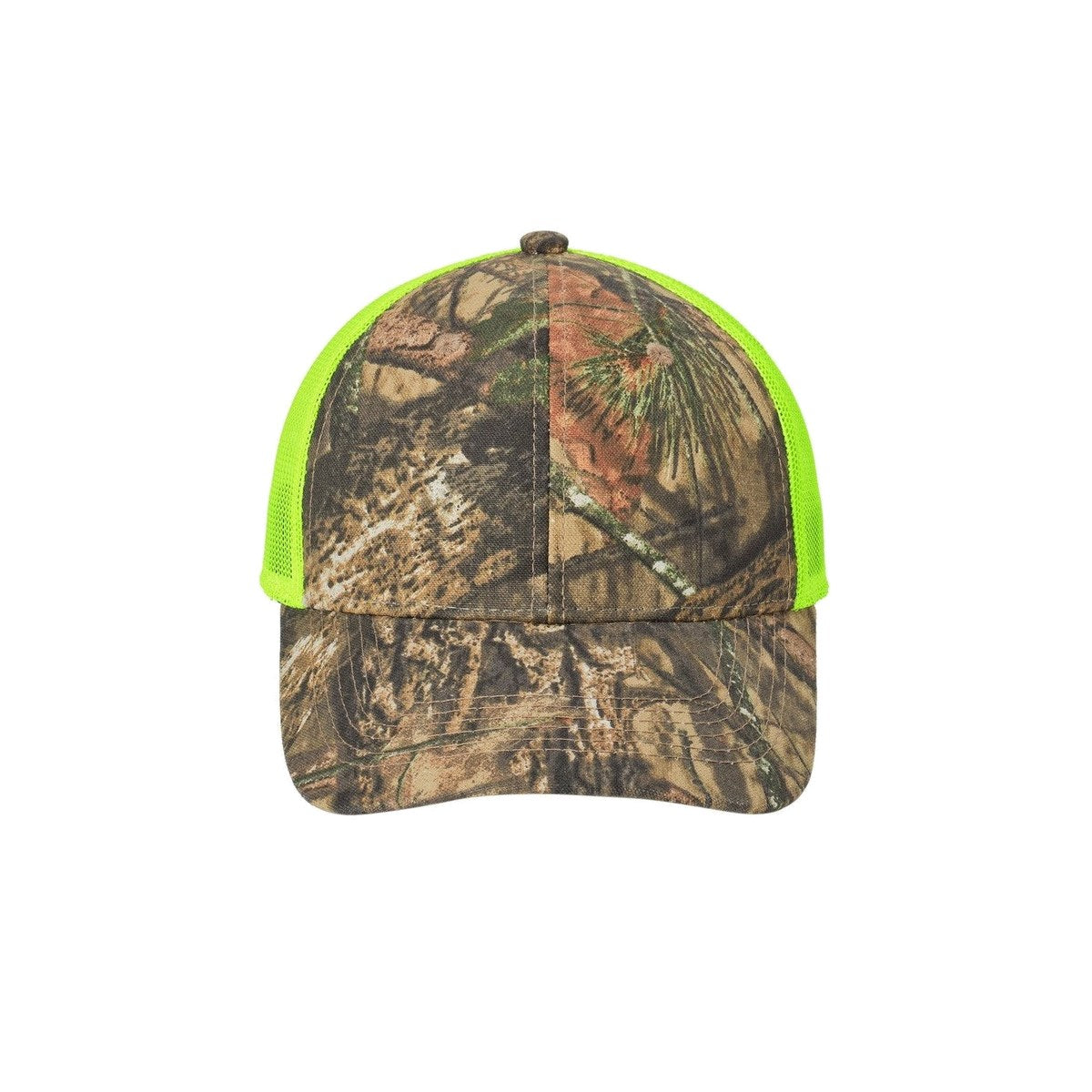 Mossy Oak Break-Up Country/ Neon Yellow | Front | hat_front