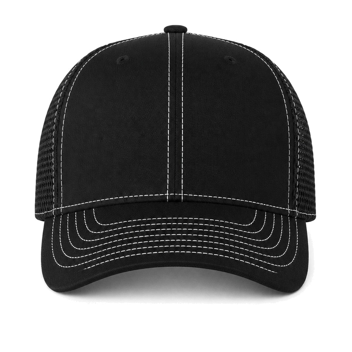 Black/ White | Front | hat_front