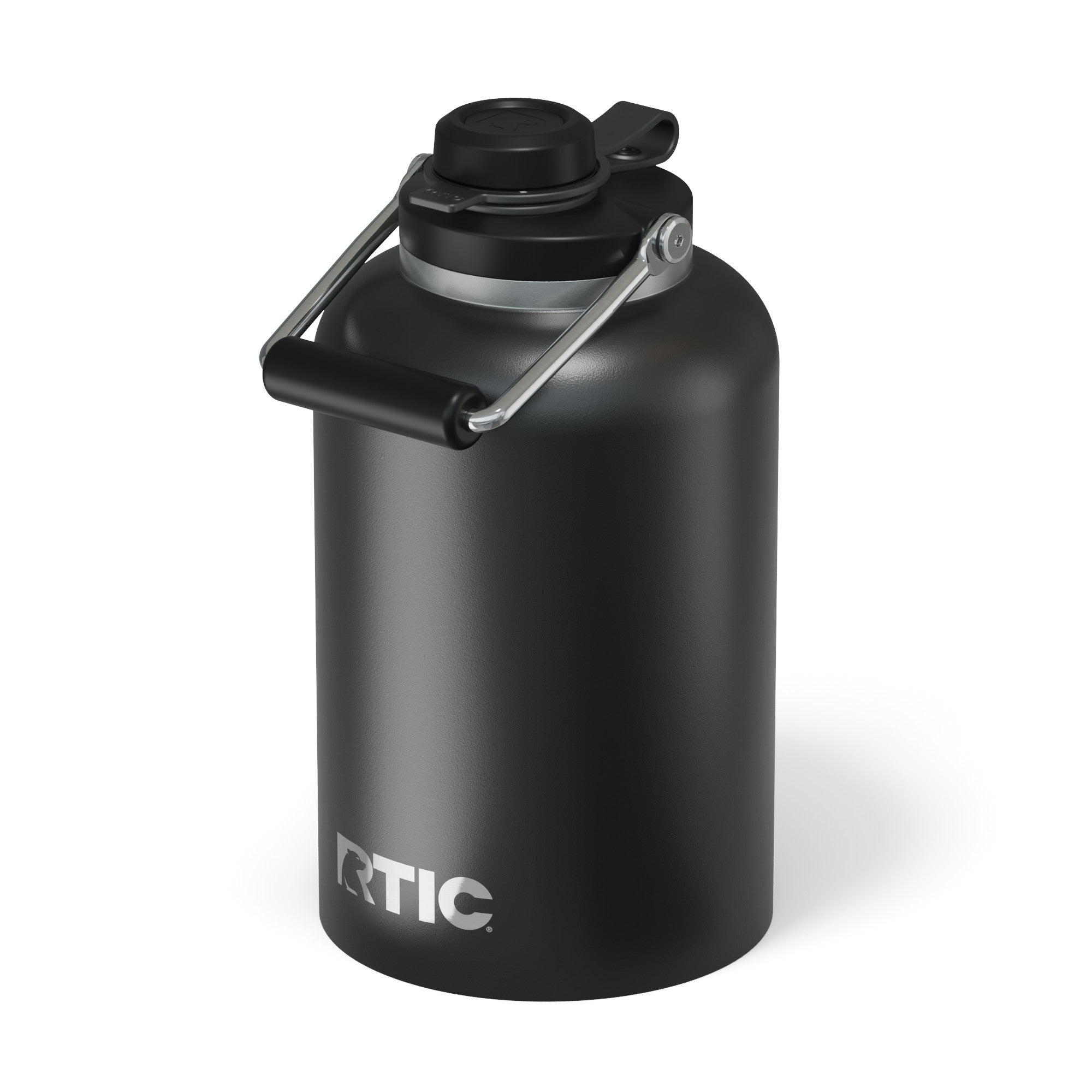 Custom Black RTIC One Gallon Outback Jug, personalized by SanCanDo Swag in Argyle, TX