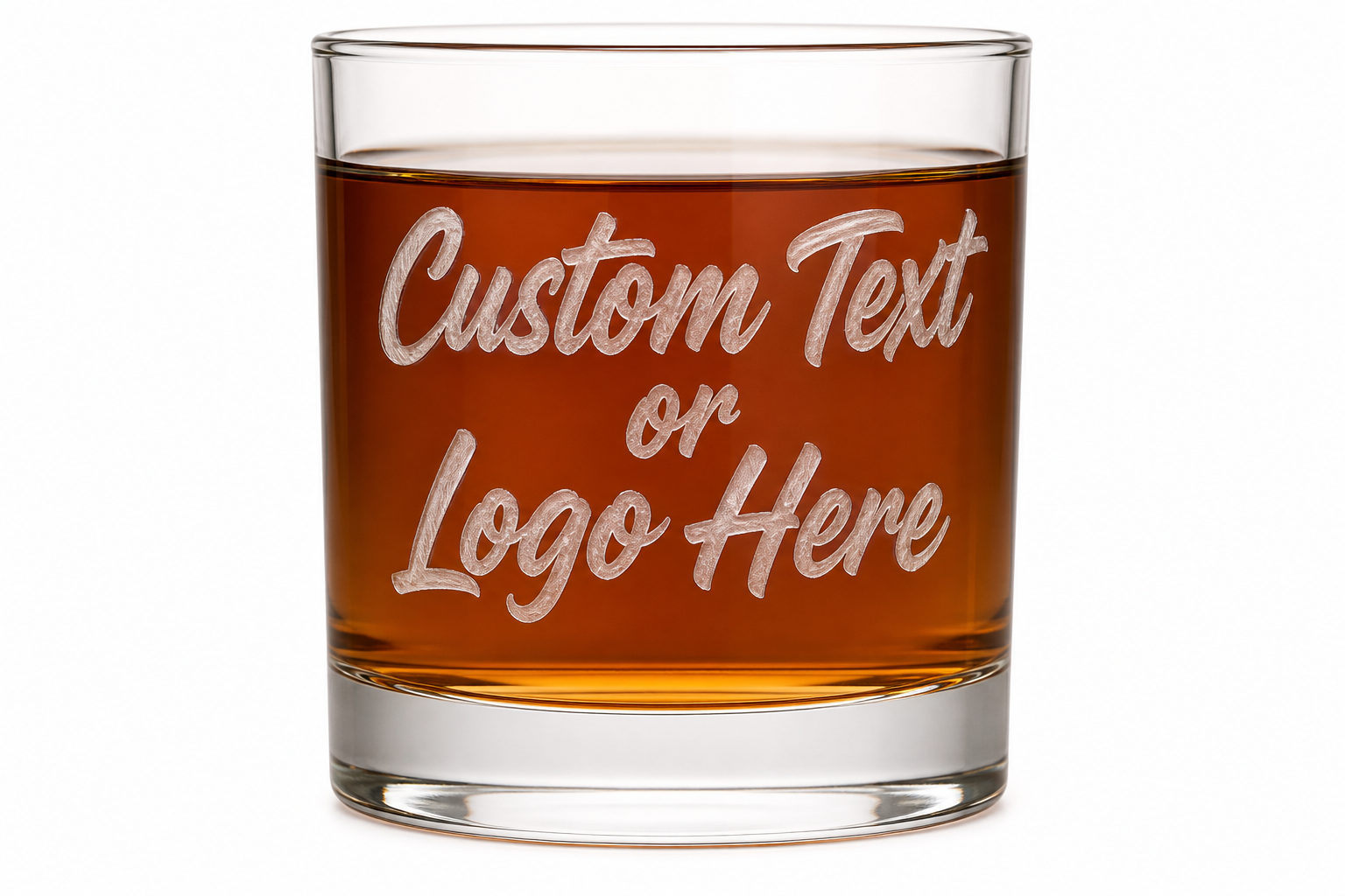 Add Custom Text or Logo Here | sandblast frost placeholder
