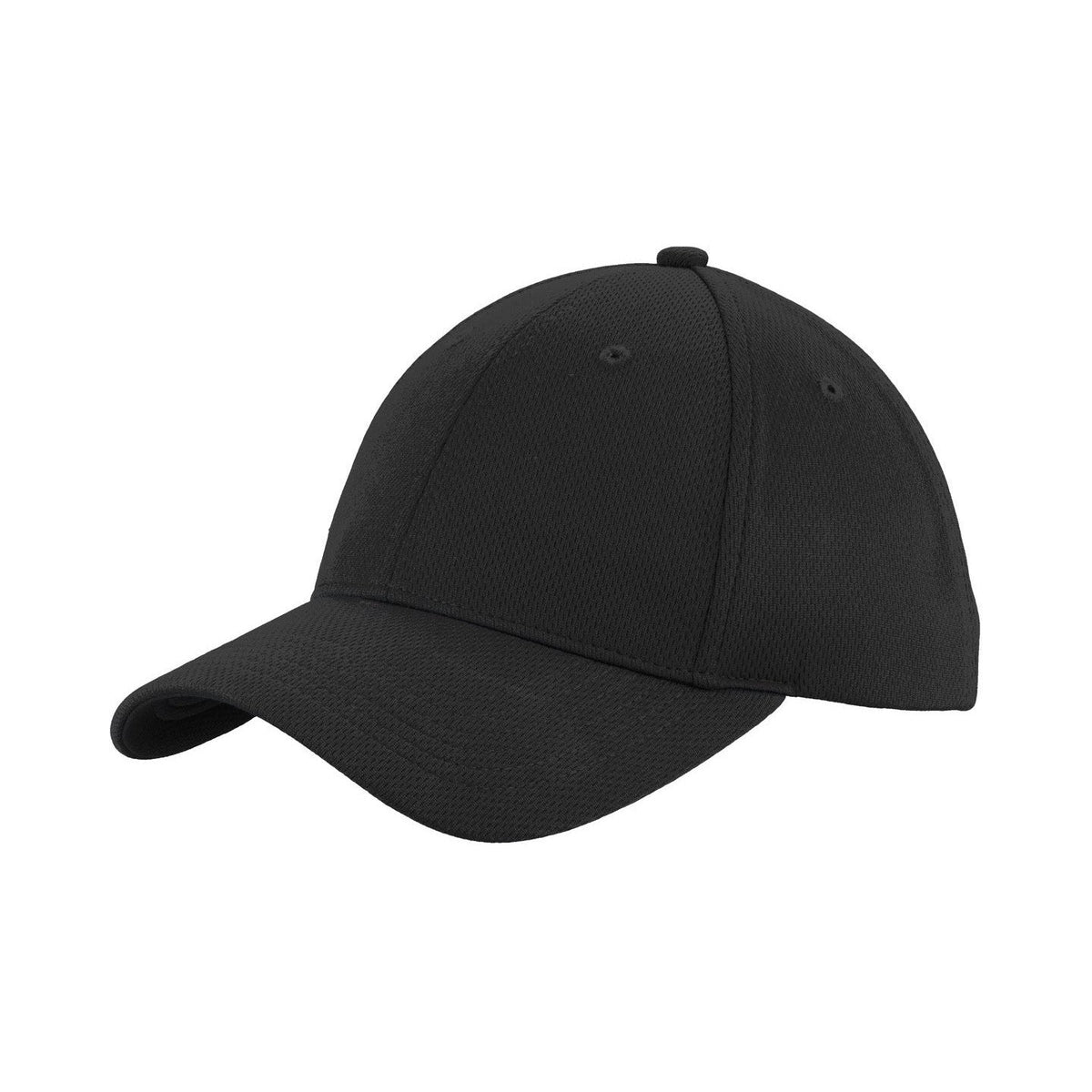 Custom Black PosiCharge RacerMesh Cap STC26, personalized by SanCanDo Swag in Argyle, TX