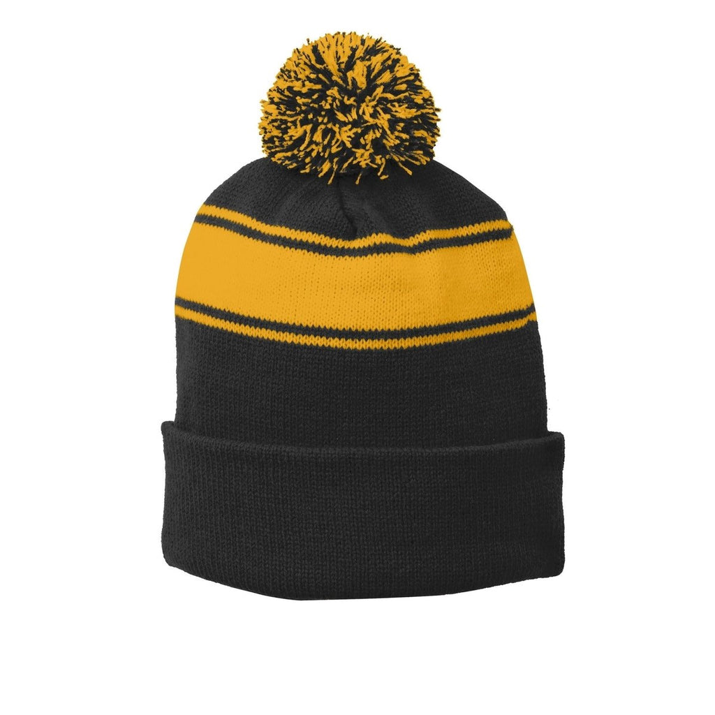 Black/ Gold | Front | hat_front